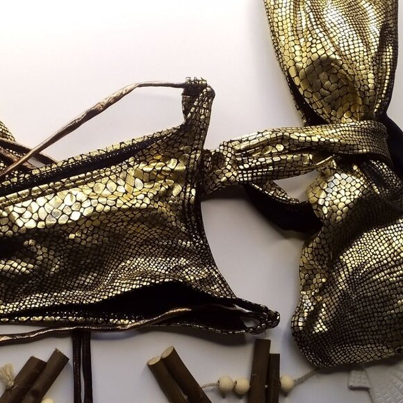 Boho Gold Bikini - Picture 6 of 6